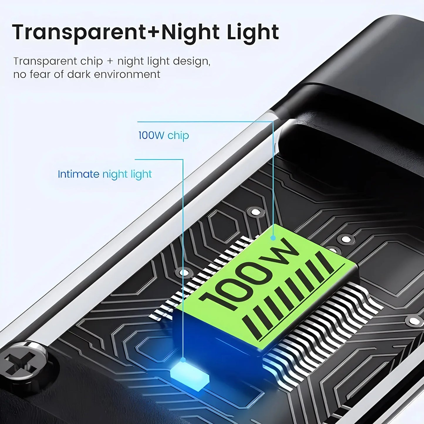 3-in-1 Fast Charging Cable, Compatible with Type-C, Micro and iPhone Lightning port 