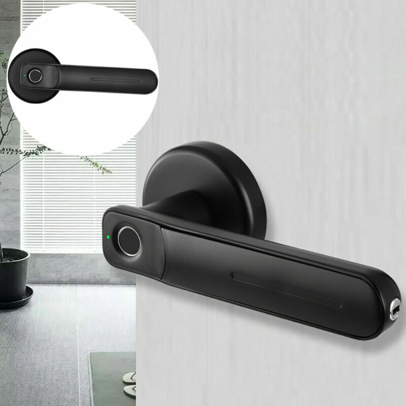 Fingerprint and Password Smart Door Lock with 2 Keys