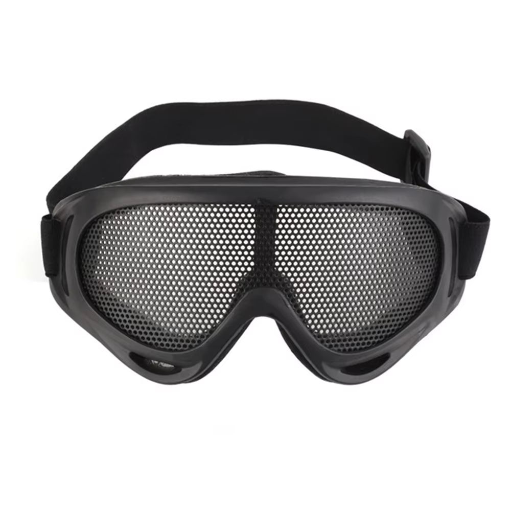 Tactical Airsoft Safety Goggles with Metal Mesh