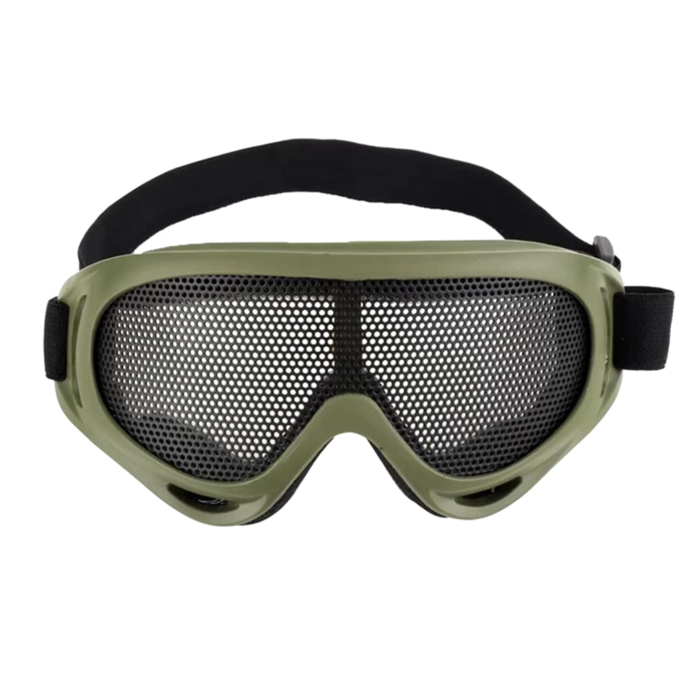 Tactical Airsoft Safety Goggles with Metal Mesh