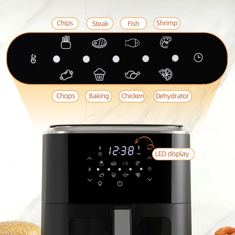 HOMCOM 6.5L Air Fryer