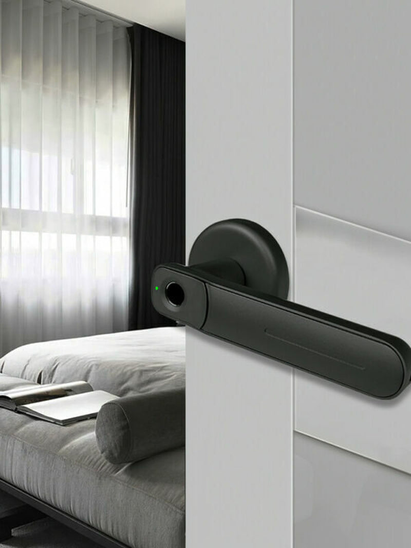 Fingerprint and Password Smart Door Lock with 2 Keys