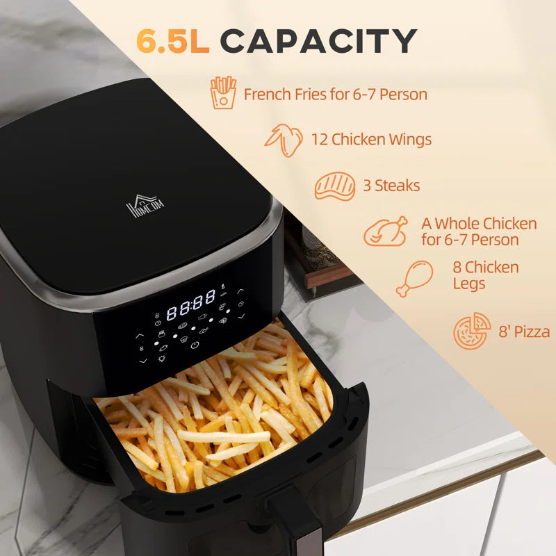 HOMCOM 6.5L Air Fryer