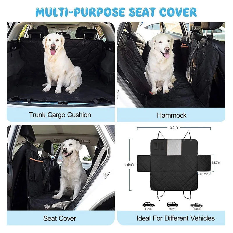 Waterproof Car Seat Cover with Double Zipper